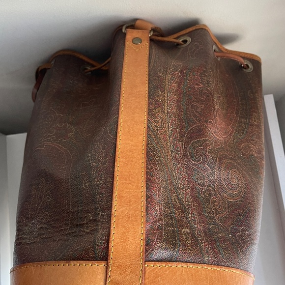 ETRO Milano Bucket Style Handbag - Picture 3 of 10
